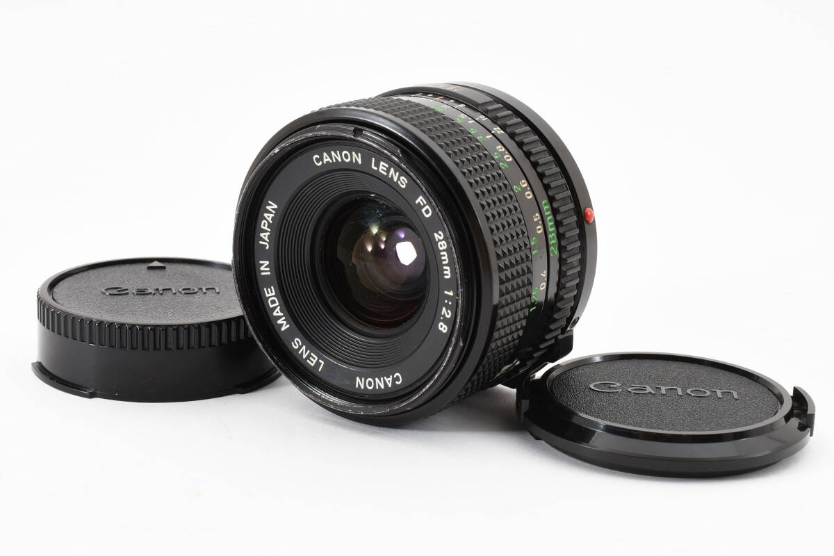 Canon New FD 28mm F2.8 キャノン マニュアルフォーカス 単焦点広角レンズ #030