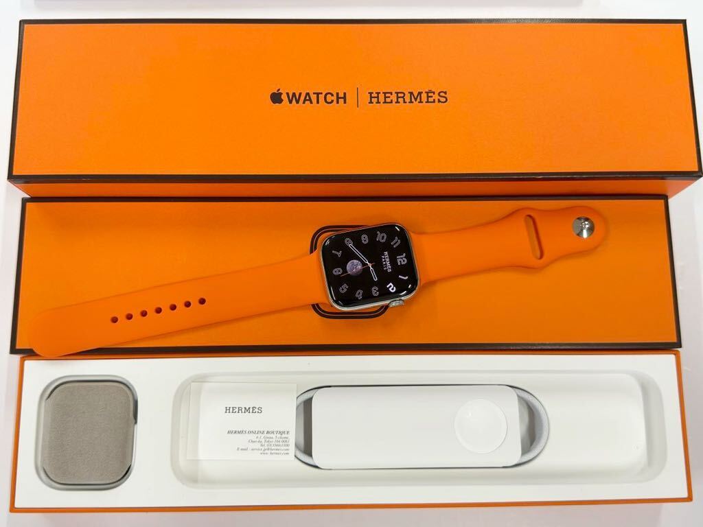 即決 美品 Apple Watch series9 HERMES 45mm アップルウォッチ 即決 美品 Apple Watch series9 HERMES 45mm アップルウォッチ