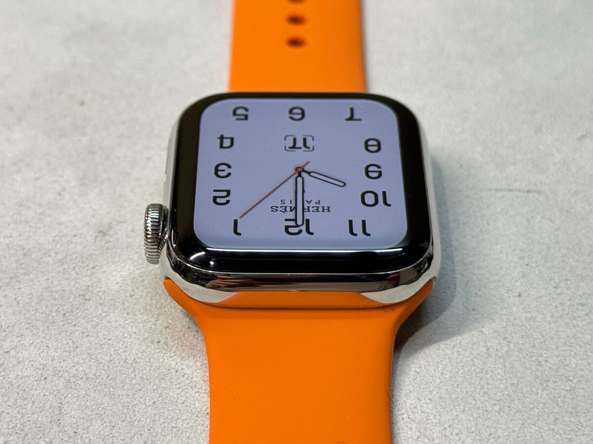 M*N様 【オレンジベルト未使用】エルメス　アップルウォッチ　シリーズ6　40m M*N様 【オレンジベルト未使用】エルメス アップルウォッチ
