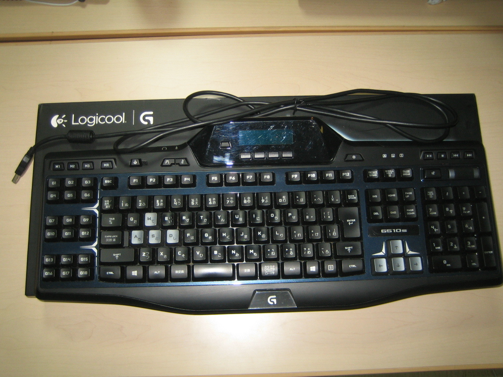 Logicool ゲーミングキーボード G510s 元箱付(USBキーボード