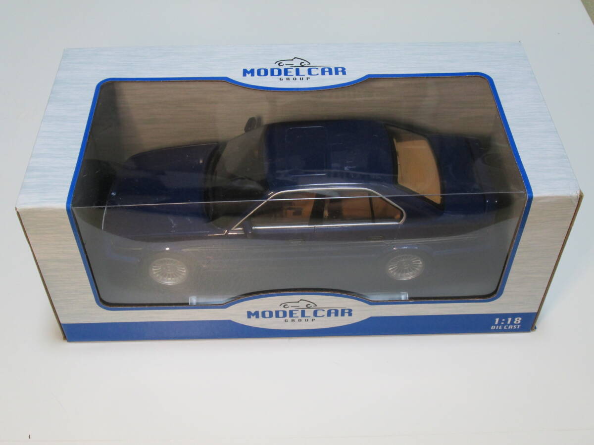 【美品・希少】MCG MODELCAR GROUP 1/18 BMW Alpina BMW アルピナ B10 4.6 BLUE ブルー