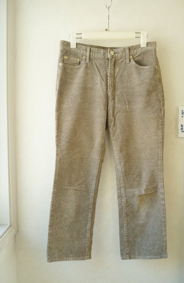 ★Deuxieme Classe　/　ドゥーズィエムクラス　*秋冬 コーデュロイパンツ /モカ 38/定価\25,300*古着のgplus広島　2409t3