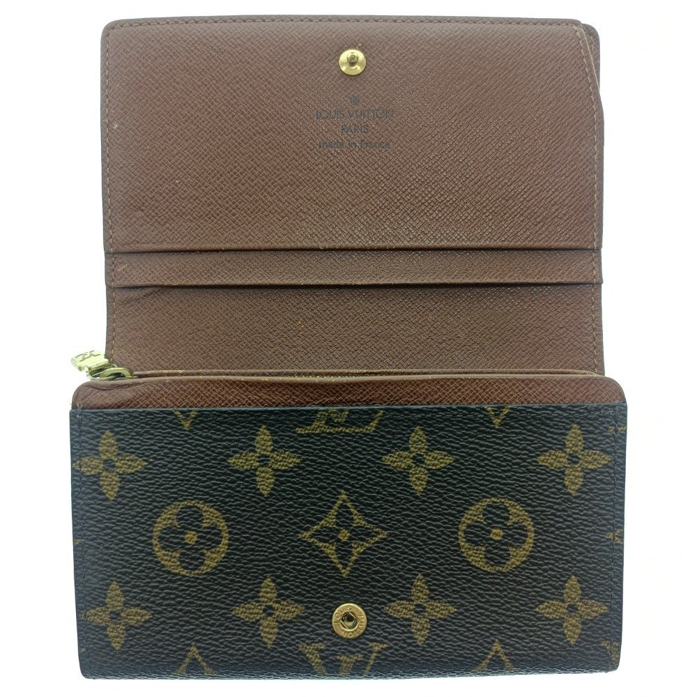 LOUIS VUITTON ルイヴィトン 二つ折財布 モノグラム ポルト モネ LOUIS VUITTON ルイヴィトン 二つ折財布 モノグラム ポルト モネ