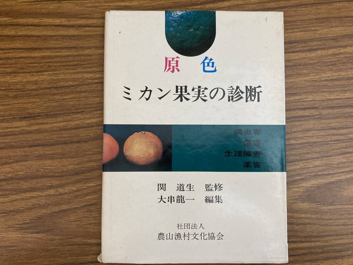 原色ミカン果実の診断　病虫害・傷害・生理障害・薬害 大串竜一 /X下