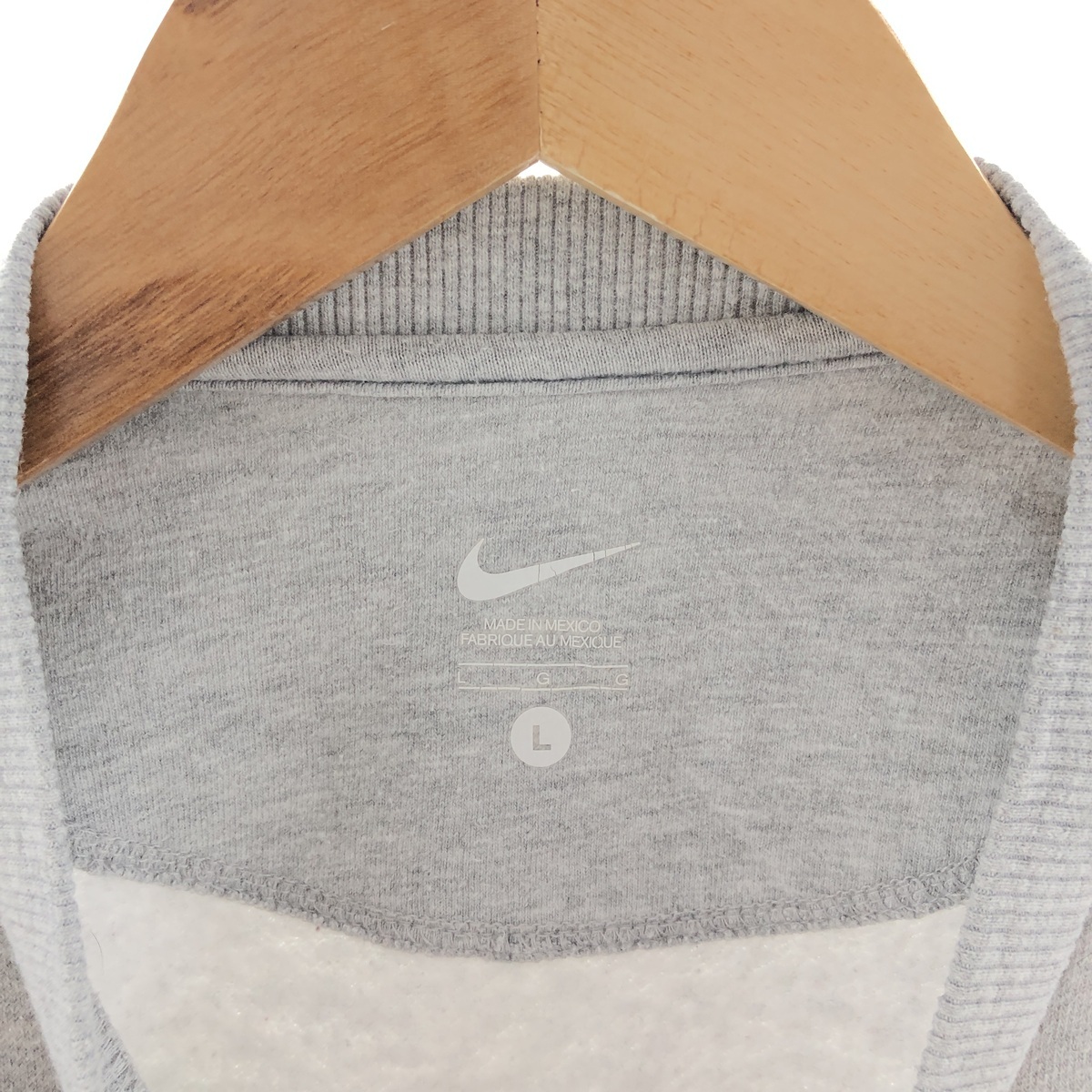  б/у одежда Nike NIKE Logo спортивная фуфайка футболка мужской L /eaa390188 [SS2409_30%]