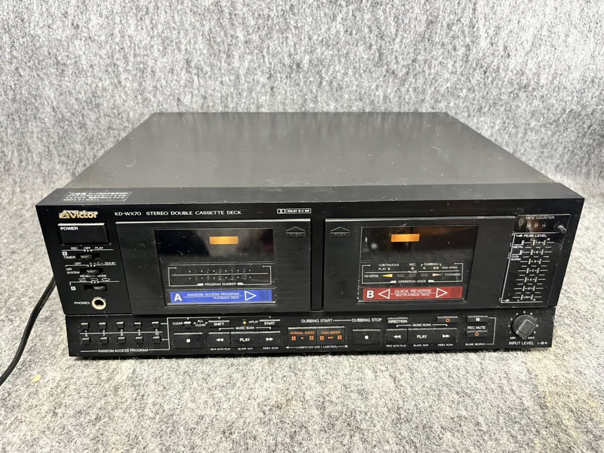 ビクター ダブル カセットデッキ 家電 オーディオ - オーディオ ビクター ダブル カセットデッキ 家電 オーディオ - オーディオ