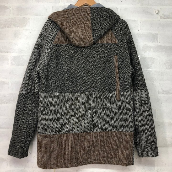 KMK × Harris Tweed キングリーマスク ハリスツイード コラボ マウンテンパーカー SIZE: M グレー系 MH632024091601