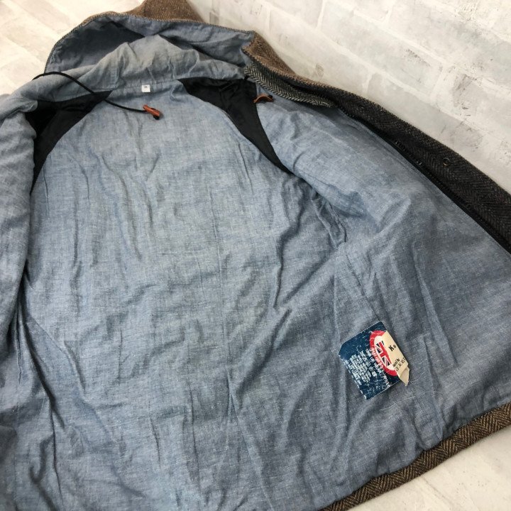 KMK × Harris Tweed キングリーマスク ハリスツイード コラボ マウンテンパーカー SIZE: M グレー系 MH632024091601