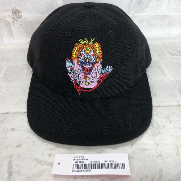 Supreme シュプリーム タグ有 24SS Clown 6-Panel クラウン 刺繍 Supreme シュプリーム タグ有 24SS Clown 6-Panel クラウン 刺繍