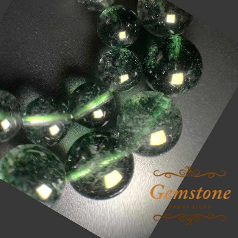 グリーン ゴースト クリスタル 12mm 天然石 パワーストーン ガーデン水晶 幽水晶 ゴーストクォーツ ブレスレット 希少 ヒーリング グリーン ゴースト クリスタル 12mm 天然石 パワーストーン ガーデン水晶 幽水晶 ゴーストクォーツ ブレスレット 希少 ヒーリング