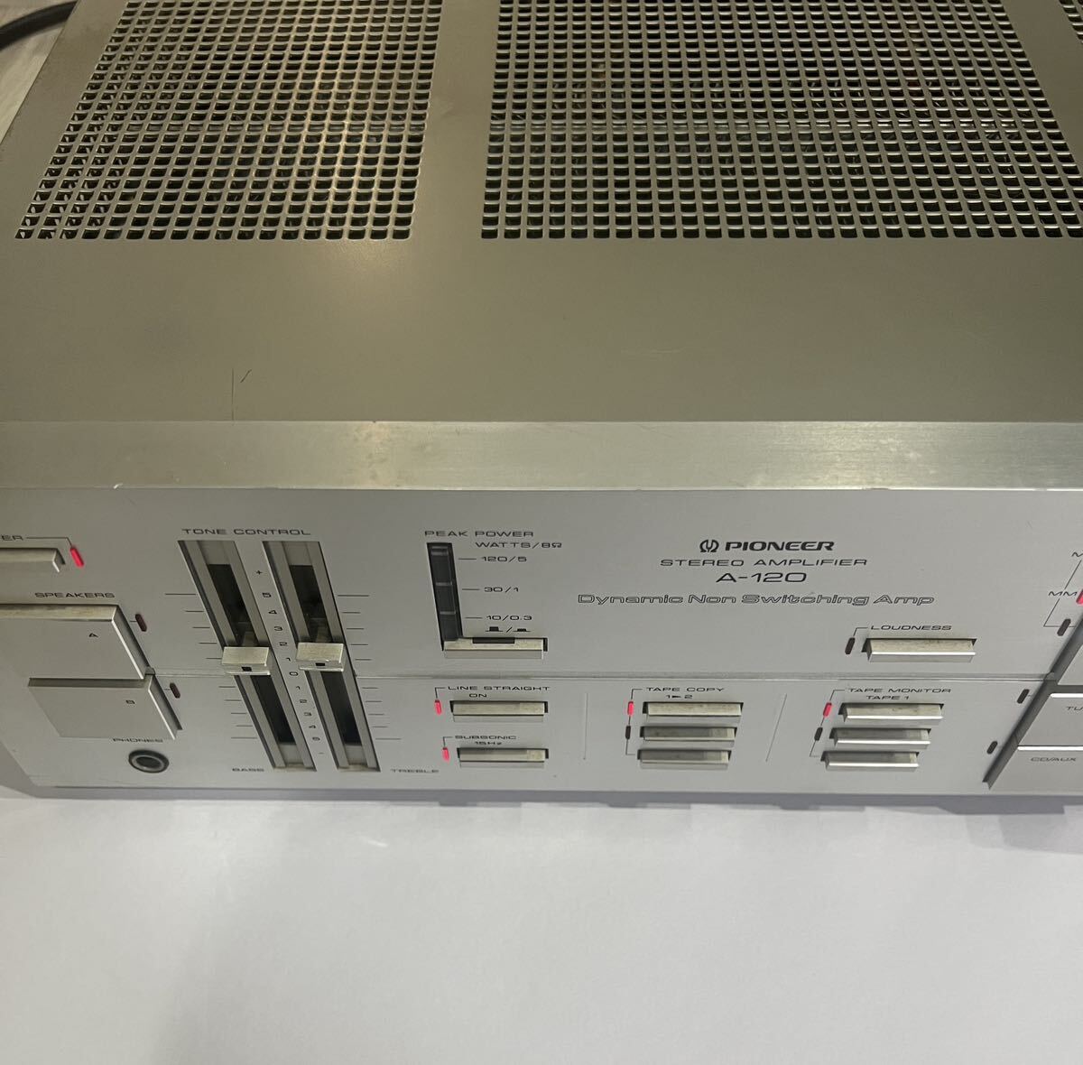 □□ Pioneer／パイオニア プリメインアンプ A-8600X 【通電確認