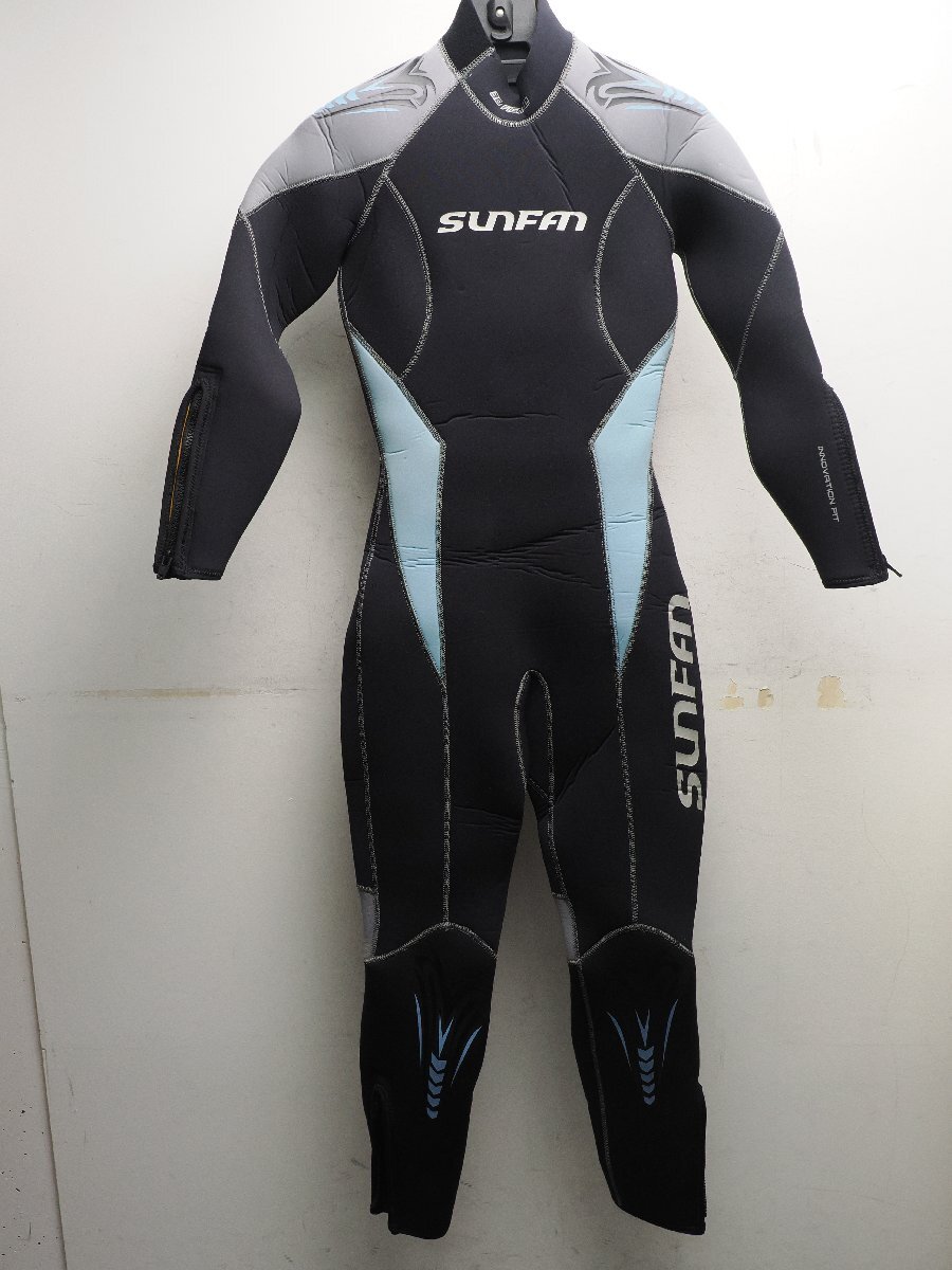 総合福袋 未使用 Sunfun 表 レディース ウェットスーツ 5mm サンファン 女性用