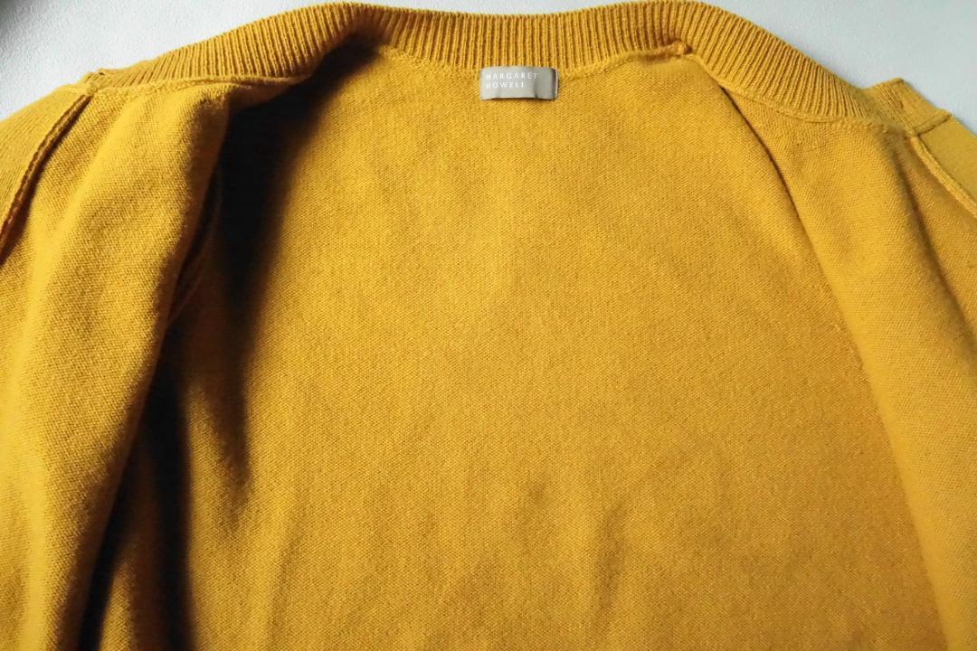 2020 美品マーガレットハウエル WOOL COTTON ウールコットン 2020 美品マーガレットハウエル WOOL COTTON ウールコットン