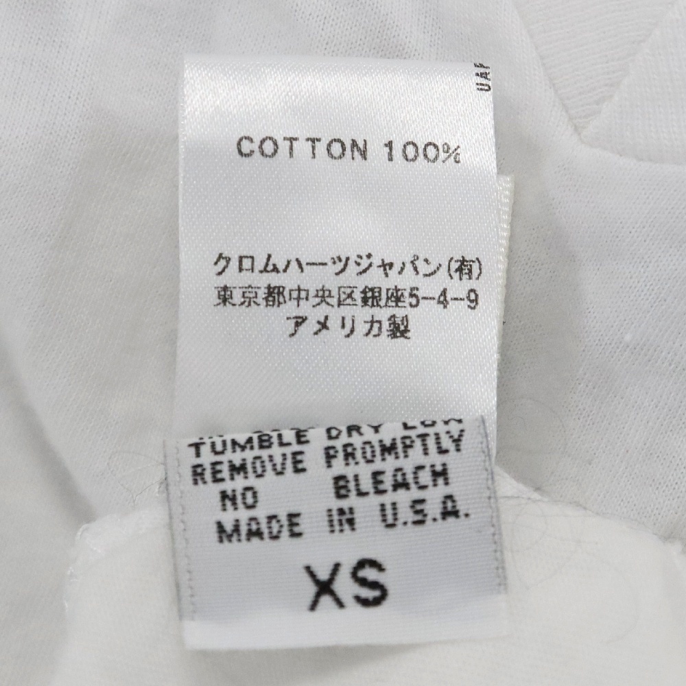 CHROME HEARTS クロムハーツ FOTI S/S TEE フォティ バック CHROME HEARTS クロムハーツ FOTI S/S TEE フォティ バック