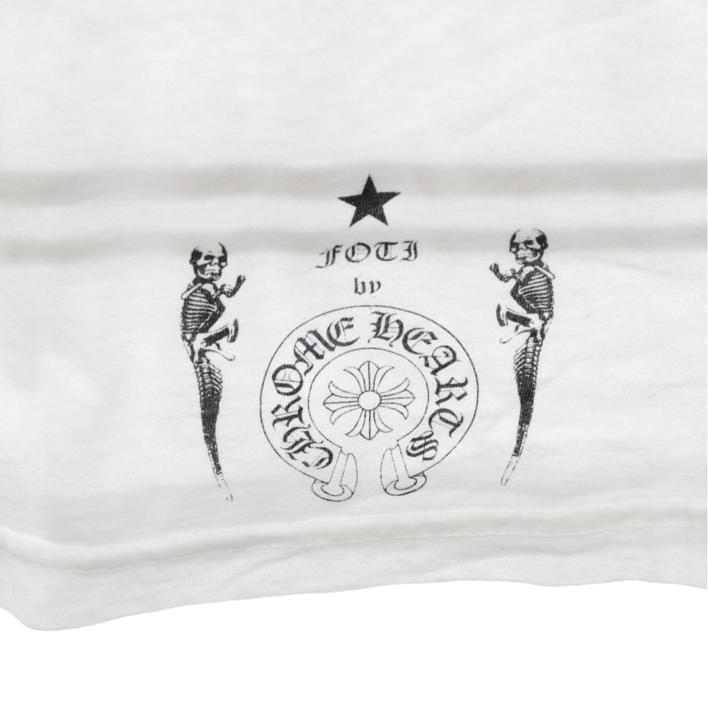 CHROME HEARTS クロムハーツ FOTI S/S TEE フォティ ロゴ CHROME HEARTS クロムハーツ FOTI S/S TEE フォティ ロゴ