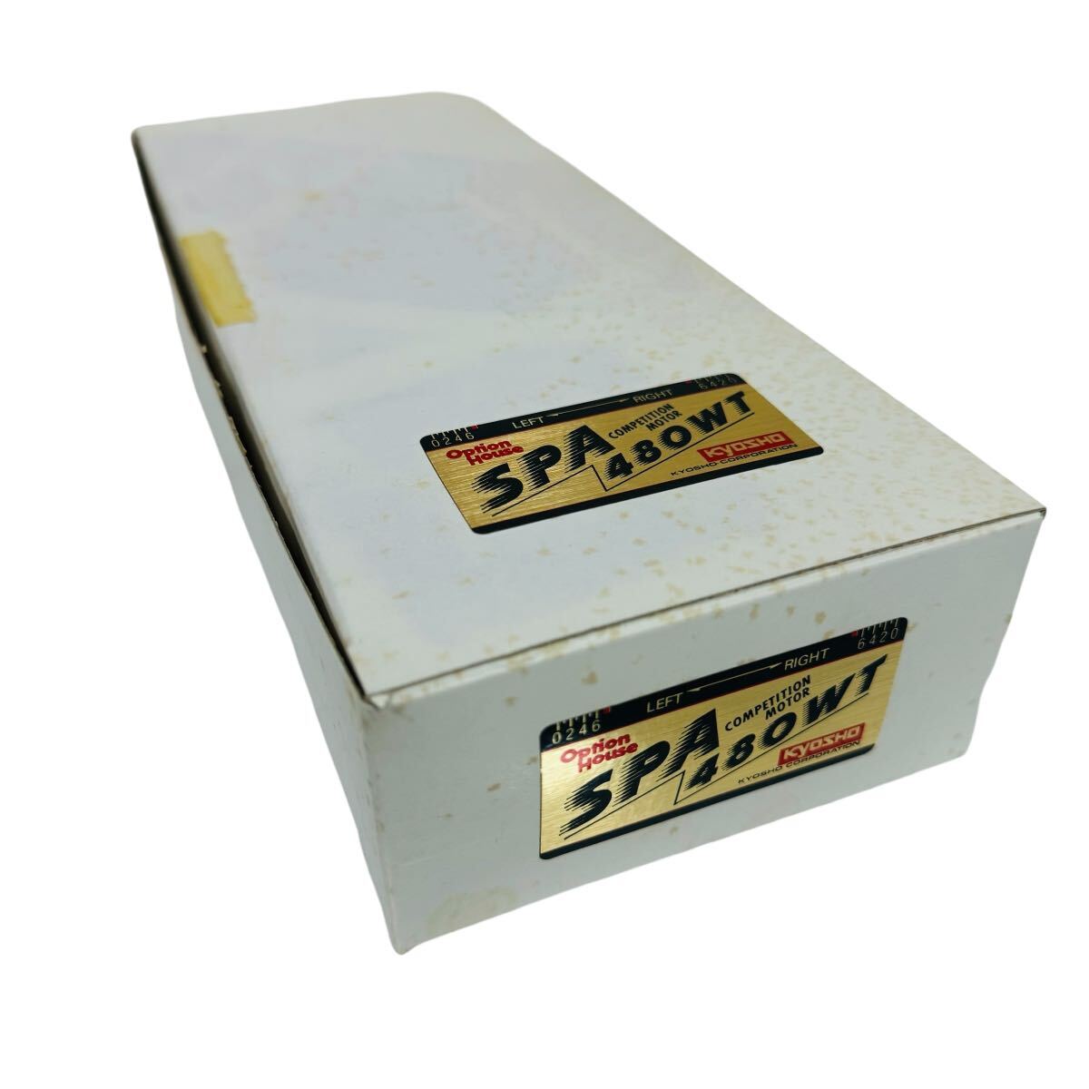 24480円 【希少☆未開封】KYOSHO SPA 480WT コンペティション 24480円 【希少☆未開封】KYOSHO SPA 480WT コンペティション