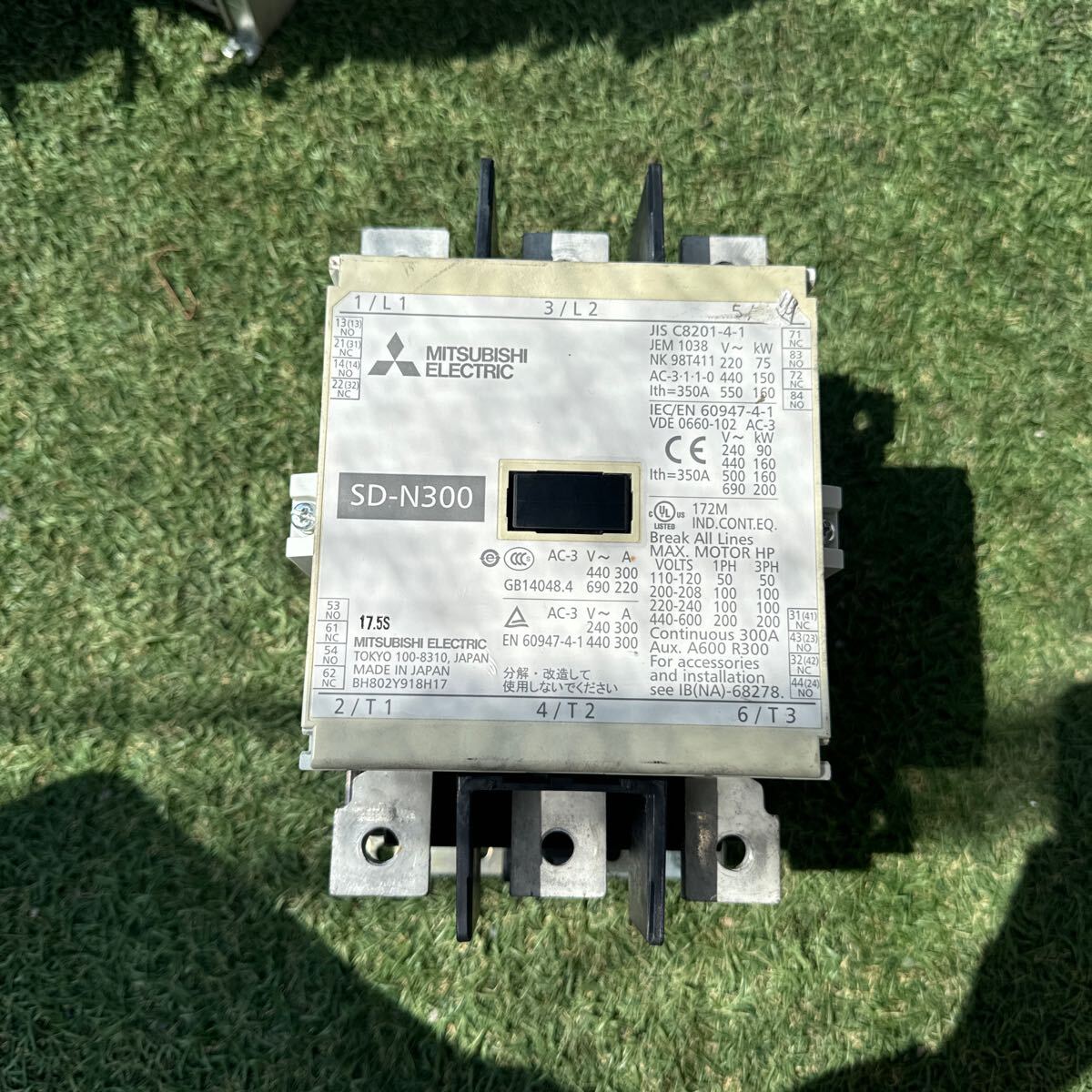 Yahoo!オークション - 4Y041 MS-Nシリーズ 電磁接触器 SD-N300 Yahoo!オークション - 4Y041 MS-Nシリーズ 電磁接触器 SD-N300