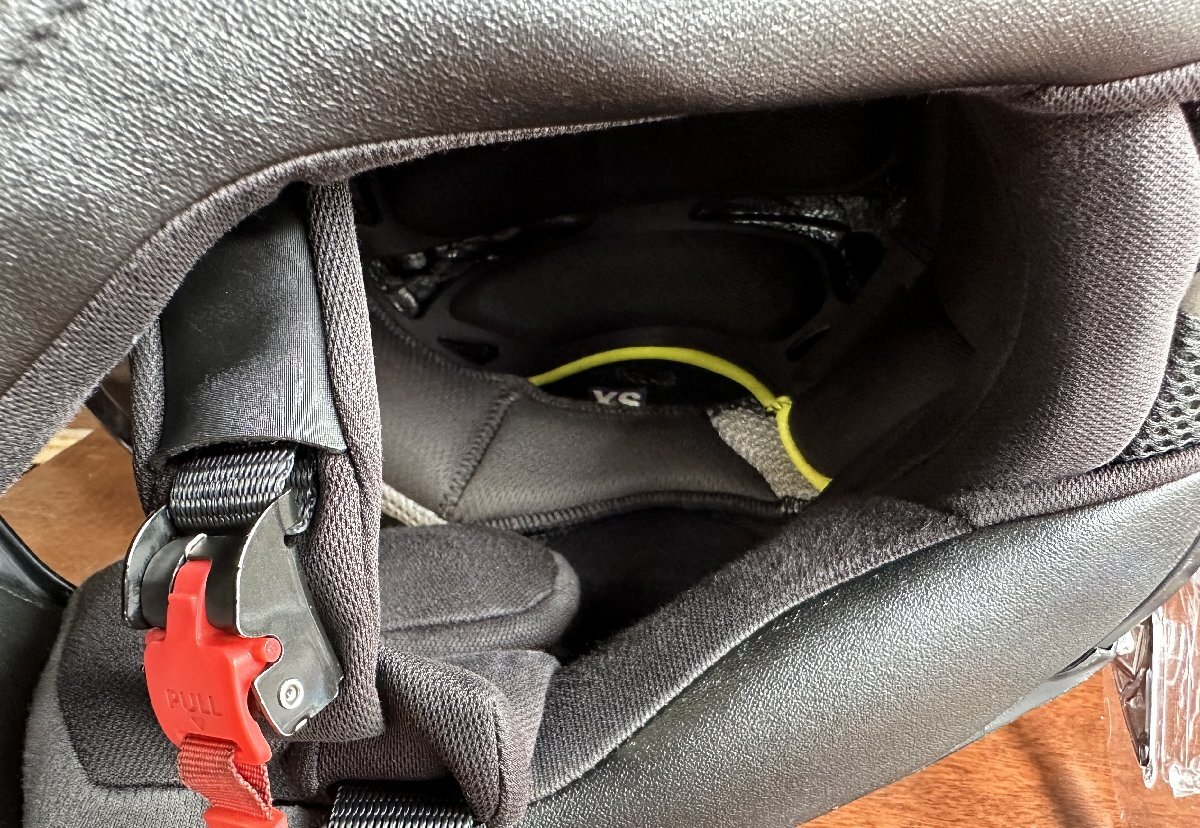 used OGK KABUTO AEROBLADE-5 LB フルフェイスヘルメット ミラーシールド ｘｓサイズ ブラック カブト バイク用品