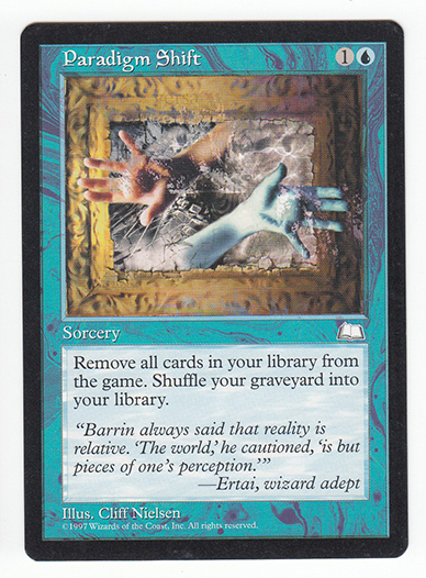 mtg パラダイム・シフト 4枚セット 新作 MTG】パラダイム・シフト 4枚セット マジック:ザ