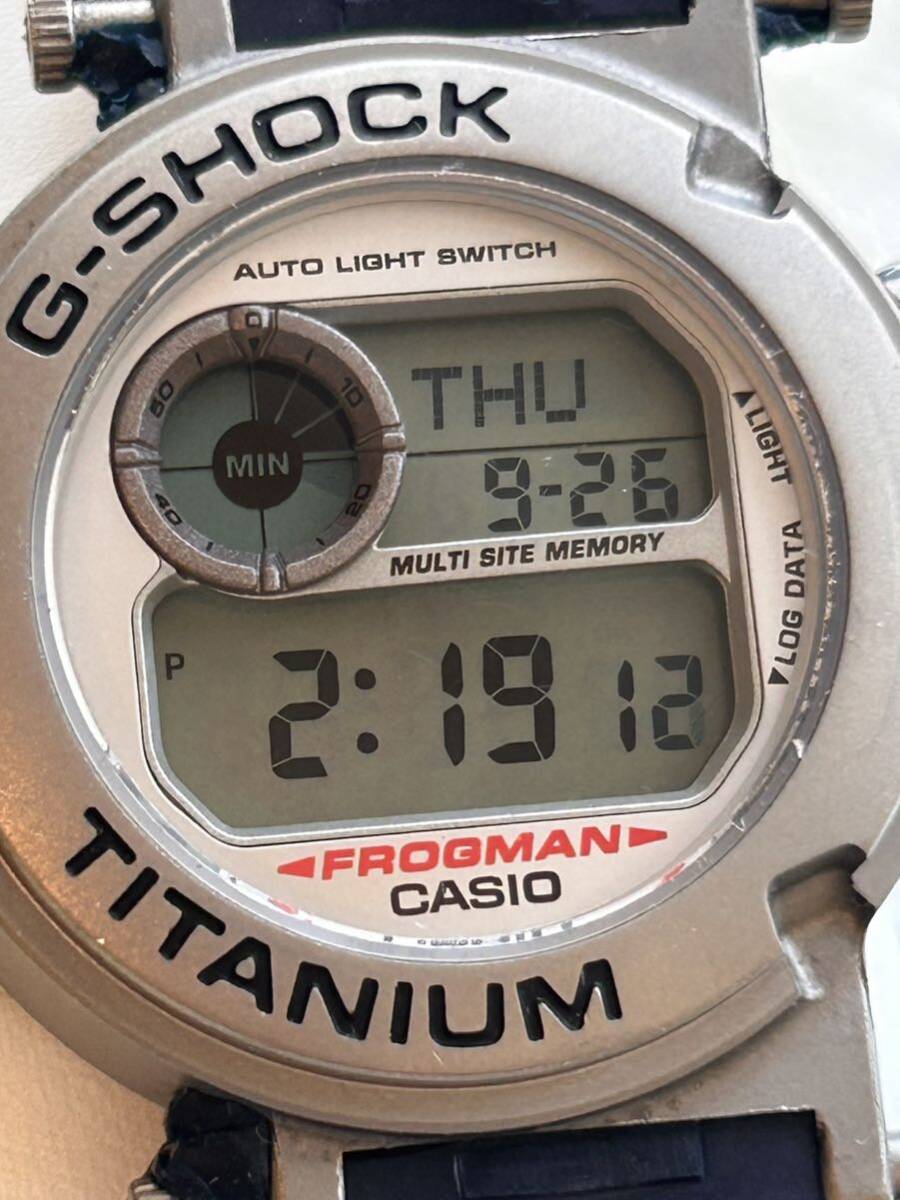 G-SHOCK フロッグマン DW-9900ベゼル欠品 稼働品ジャンク G-SHOCK フロッグマン DW-9900ベゼル欠品 稼働品ジャンク