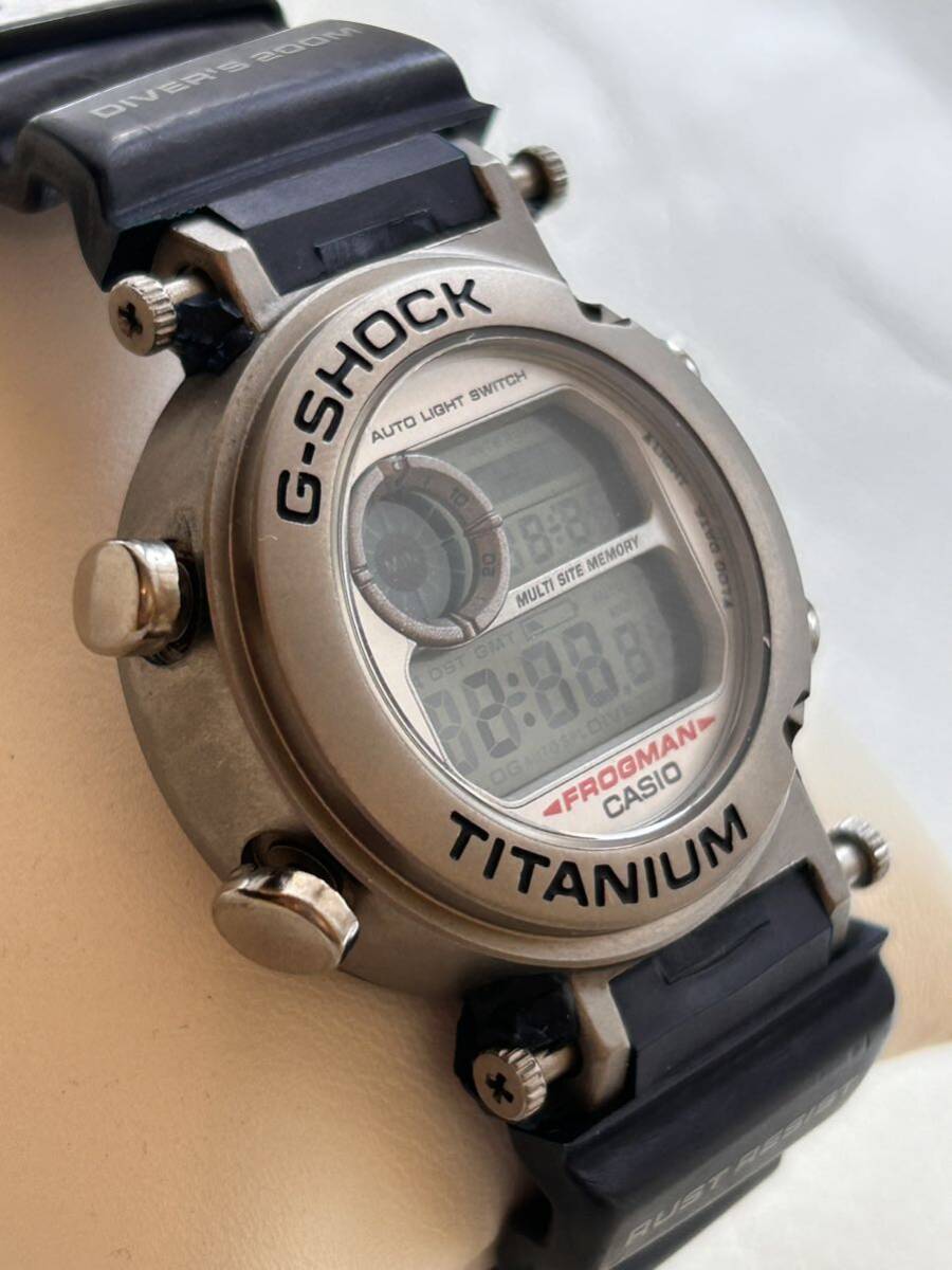G-SHOCK フロッグマン DW-9900ベゼル欠品 稼働品ジャンク G-SHOCK フロッグマン DW-9900ベゼル欠品 稼働品ジャンク