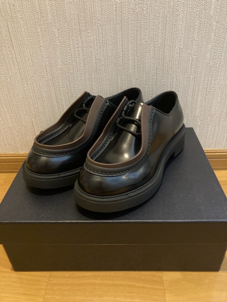PRADA プラダ 23AW Diapason オペーク ブラッシュド レザー PRADA プラダ 23AW Diapason オペーク ブラッシュド レザー