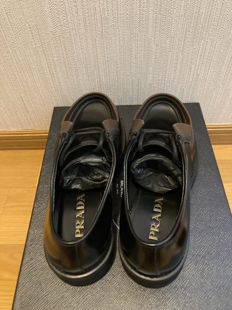 PRADA プラダ 23AW Diapason オペーク ブラッシュド レザー PRADA プラダ 23AW Diapason オペーク ブラッシュド レザー