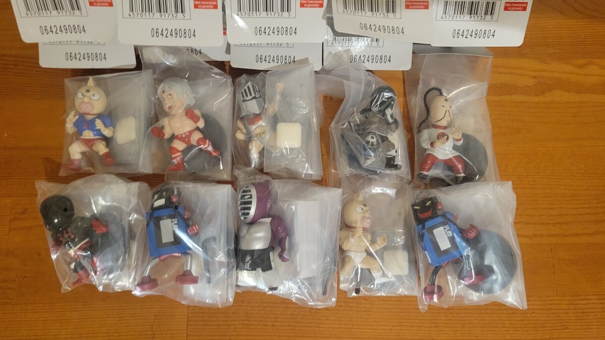 新品 未開封 キン肉マン トレフィグコレクション フルコンプ バンダイ フィギュア ロビンマスク ウォーズマン ラーメンマン シークレット
