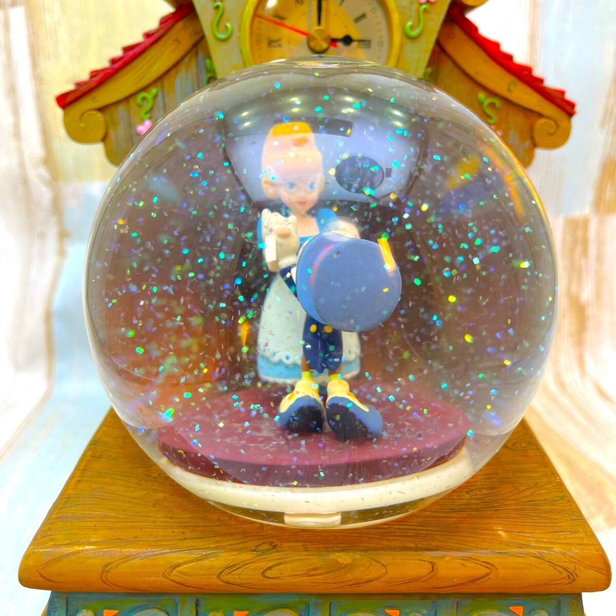 激レア★ピノキオ ジミニー・クリケット 置時計 スノーグローブ Yahoo!オークション - 激レア ピノキオ Pinocchio ジミニー