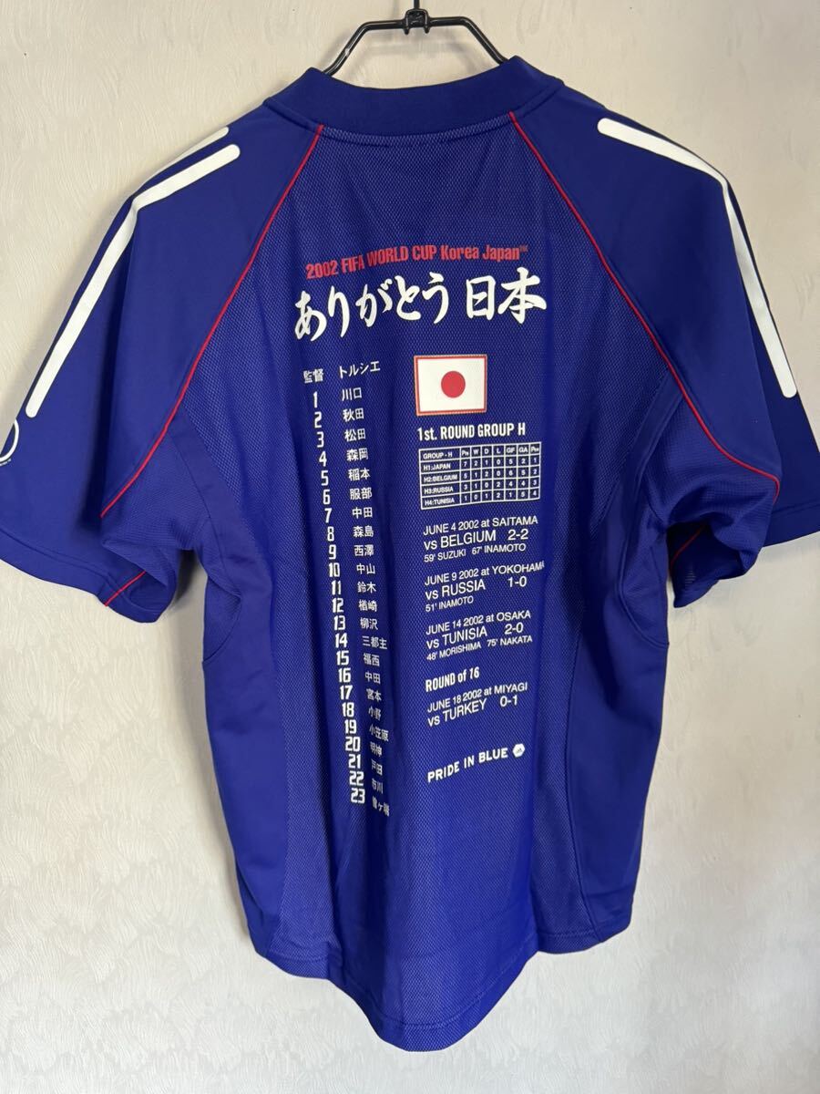 日本代表 ユニフォーム 2002 日韓W杯 記念ユニホーム M 新品タグ 日本代表 ユニフォーム 2002 日韓W杯 記念ユニホーム M 新品タグ