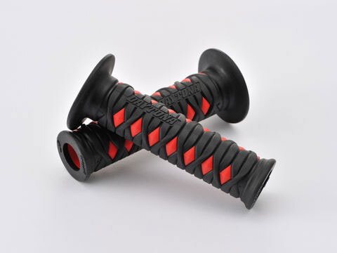 デイトナ DAYTONA GRIPPY GRIP グリッピーグリップ 【GG-D-KATANA】 ブラック×レッド 125mm エンド貫通 97482_画像3