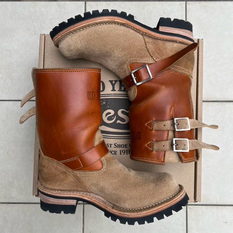 WESCO ウエスコ カスタム ボス ツートン 8 5D 美品 国内正規品 WESCO ウエスコ カスタム ボス ツートン 8 5D 美品 国内正規品