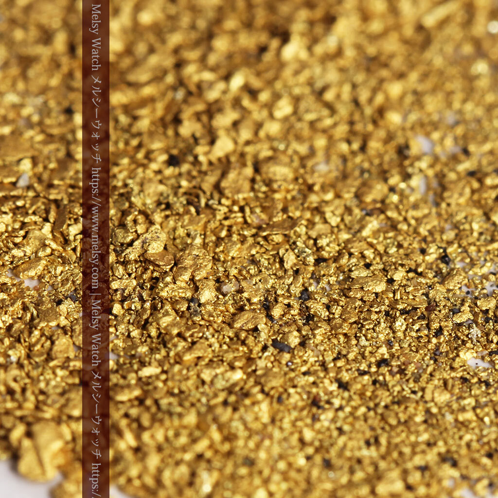 3.07gの小さな砂金・薄片金 ビクトリア州OMEO産・自然金《商品番号G0517》_画像1