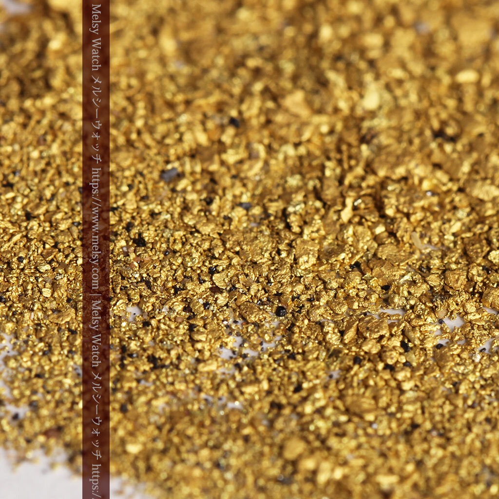 3.07gの小さな砂金・薄片金 ビクトリア州OMEO産・自然金《商品番号G0517》_画像2