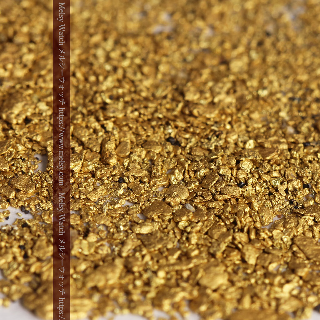 3.07gの小さな砂金・薄片金 ビクトリア州OMEO産・自然金《商品番号G0517》_画像3