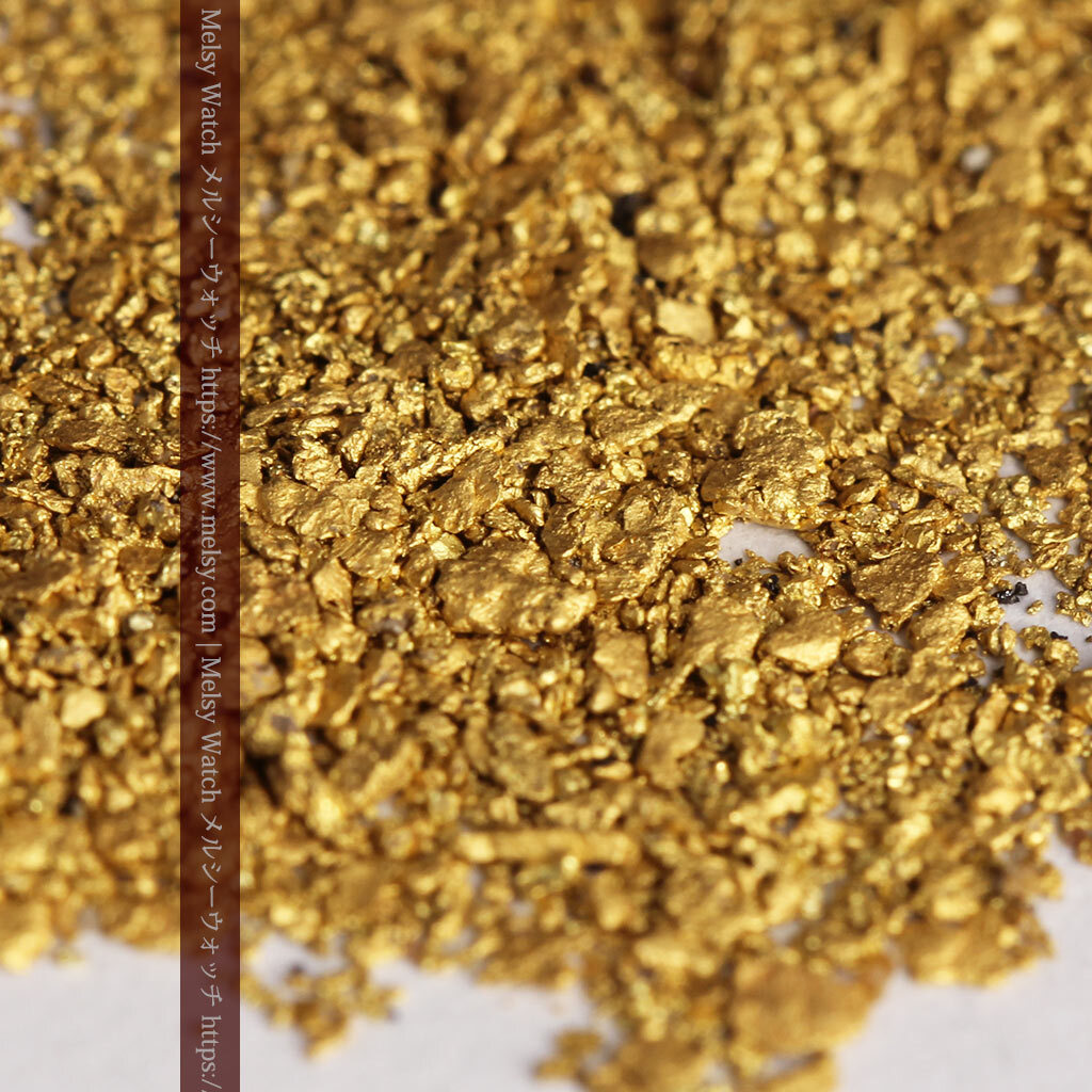 3.07gの小さな砂金・薄片金 ビクトリア州OMEO産・自然金《商品番号G0517》_画像4