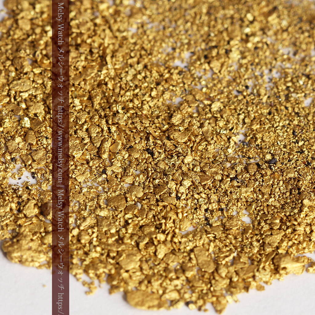 3.07gの小さな砂金・薄片金 ビクトリア州OMEO産・自然金《商品番号G0517》_画像5