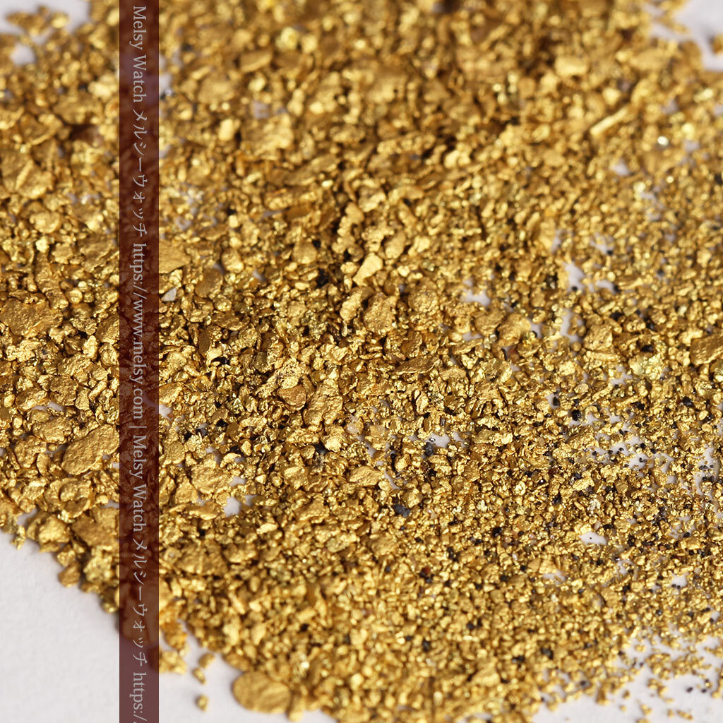 3.07gの小さな砂金・薄片金 ビクトリア州OMEO産・自然金《商品番号G0517》_画像6