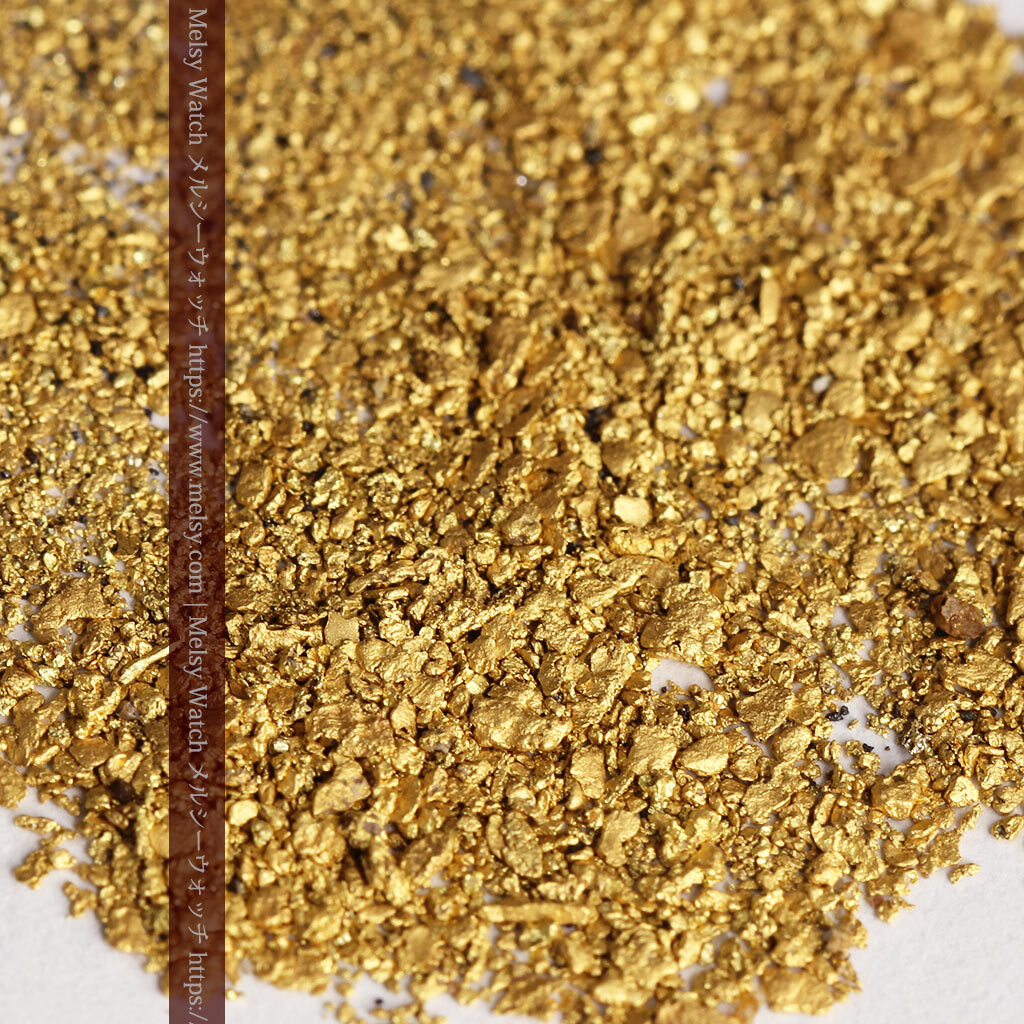 3.07gの小さな砂金・薄片金 ビクトリア州OMEO産・自然金《商品番号G0517》_画像8