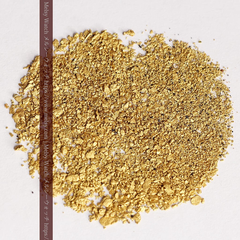 3.07gの小さな砂金・薄片金 ビクトリア州OMEO産・自然金《商品番号G0517》_画像9