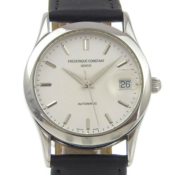 1円 稼働 フレデリック コンスタント FREDERIQUE CONSTANT FC303/310/320x3B5/6/9 自動巻き 白文字盤 SS×レザー ボーイズ 腕時計