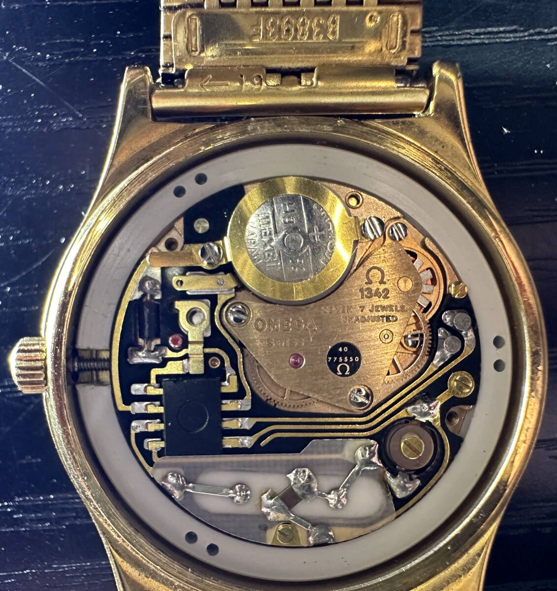 腕時計 OMEGA Seamaster QUARTZ Cal.1342 SEVEN 7 JEWELS 腕時計 OMEGA Seamaster QUARTZ Cal.1342 SEVEN 7 JEWELS