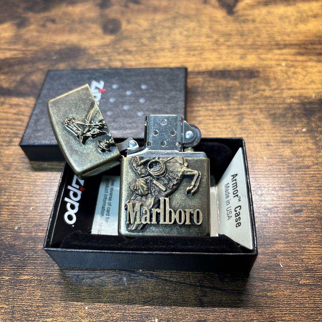 ZIPPO Marlboro アーマー 日本上陸50周年記念モデル Ride