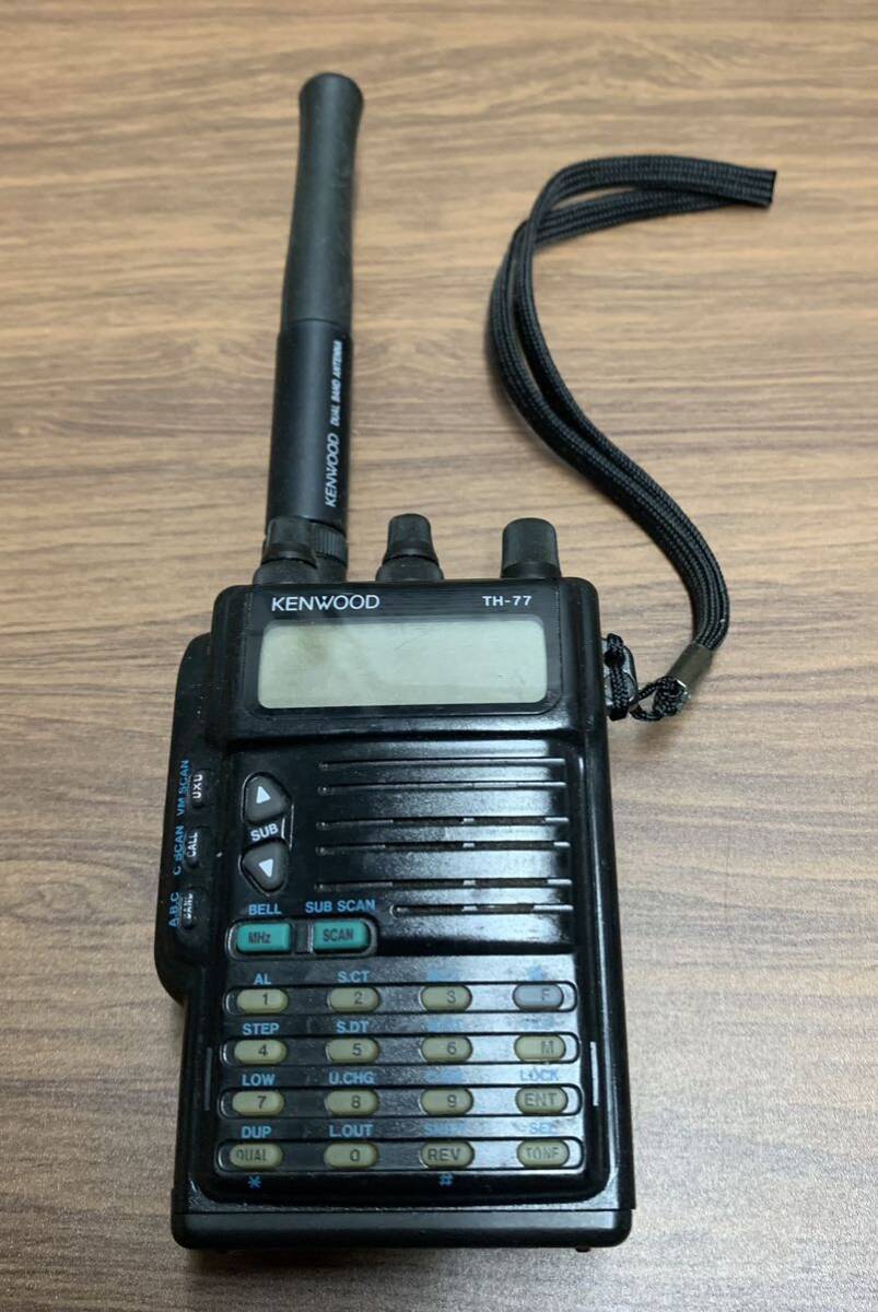 KENWOOD トランシーバー TH-77 ハンディ機 無線機 ケンウッド
