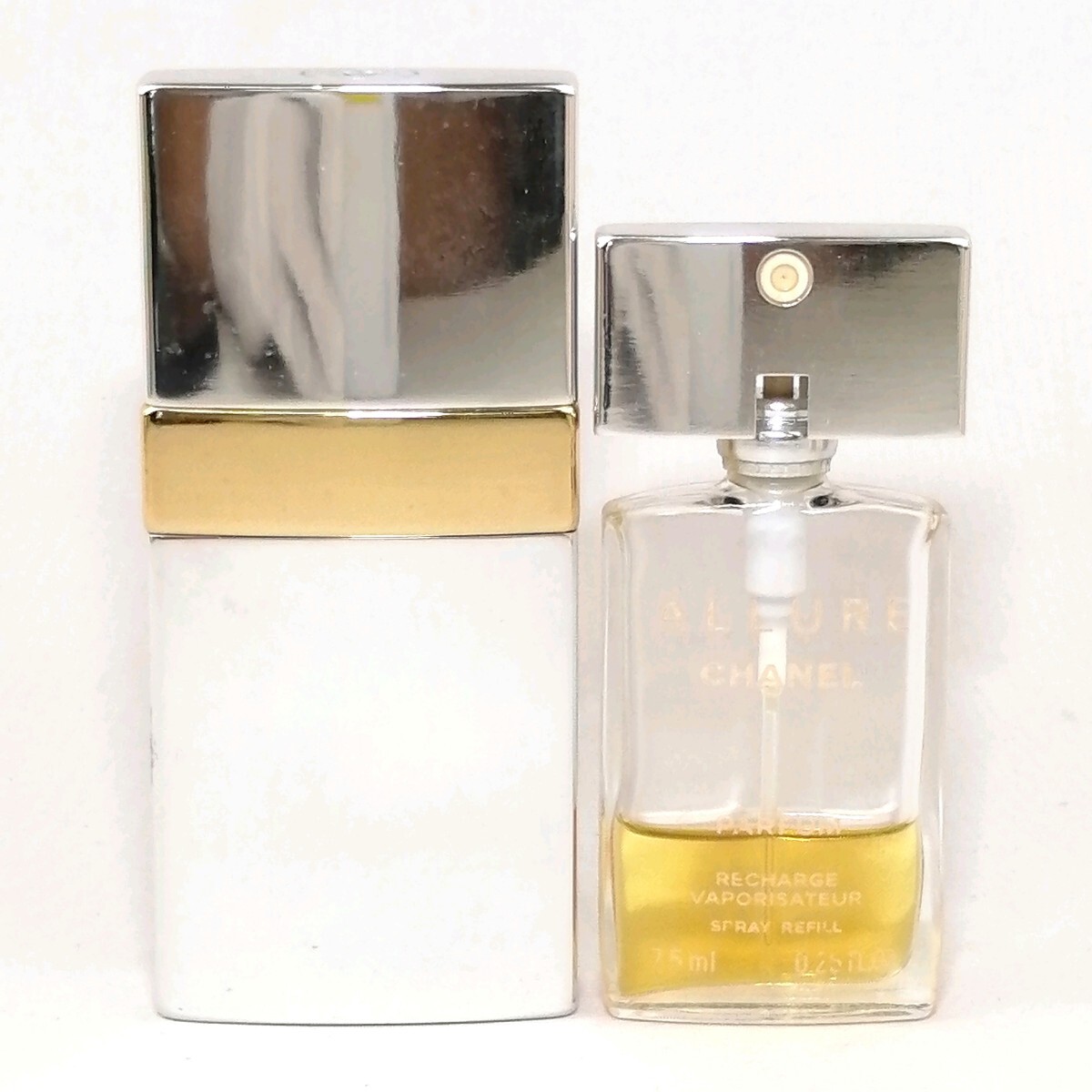 レンフリード 野外 22 131 Φ CHANEL 7.5ml ALLURE シャネル アリュール PARFUM パルファム SP スプレー 香水 フレグランス ケース付き(シャネル)|売買されたオークション情報、yahooの商品情報をアーカイブ公開 - オー 香水、フレグランス