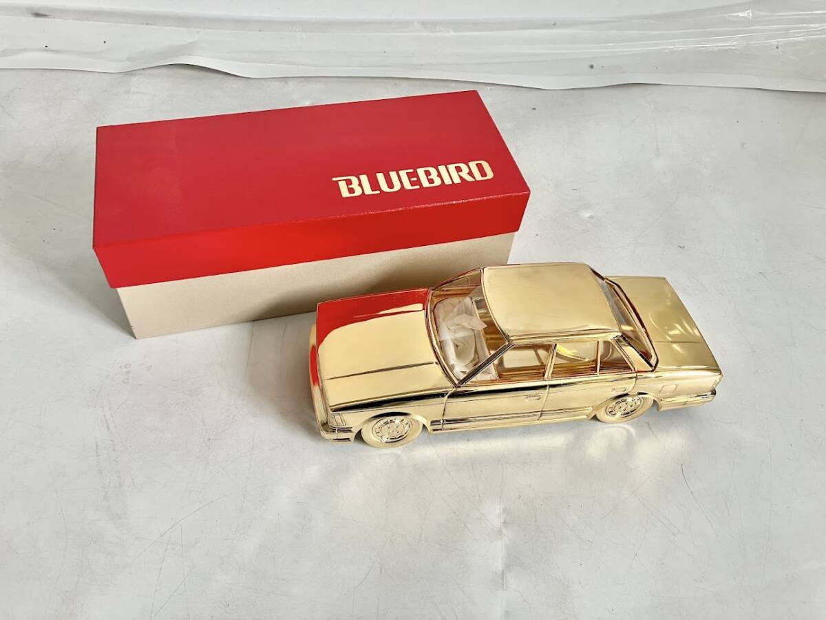 レア☆日産ブルーバード シガレットケース オルゴール付 日産 ブルーバード シガレットケース オルゴール 箱付き (24/9/22)