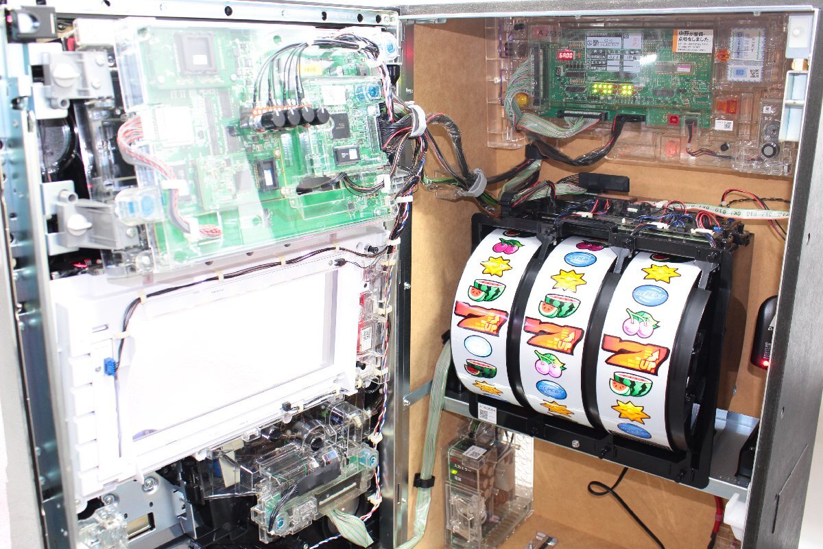 ディスクアップ スロット実機 パチスロ実機 DISC UP グリーン ディスクアップ スロット実機 パチスロ実機 DISC UP グリーン
