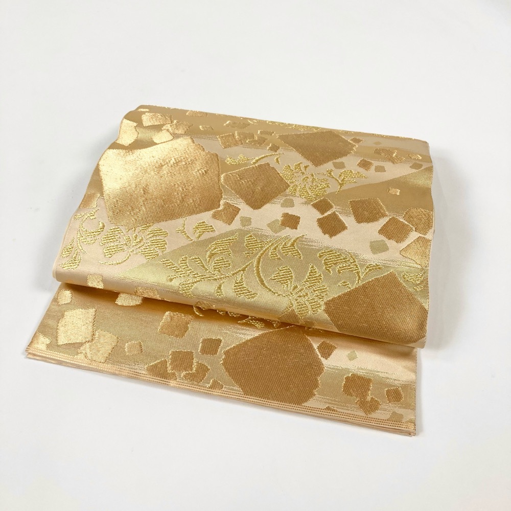 Yahoo!オークション - 袋帯 落款 川島織物 刺繍 金糸 花唐草模様 Yahoo!オークション - 袋帯 落款 川島織物 刺繍 金糸 花唐草模様