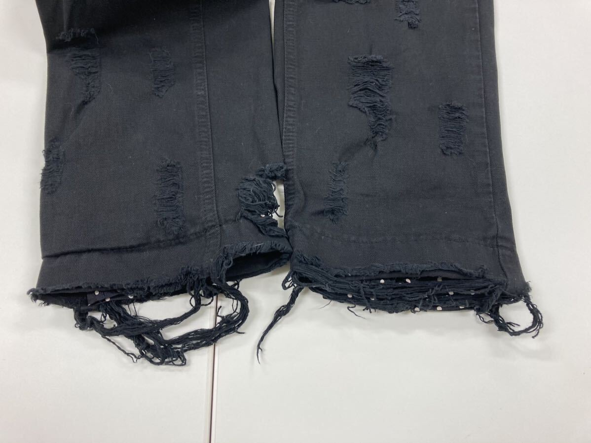 定価145950円 10SSブラックレイヤードクラッシュデニム プレート 定価145950円 10SSブラックレイヤードクラッシュデニム プレート