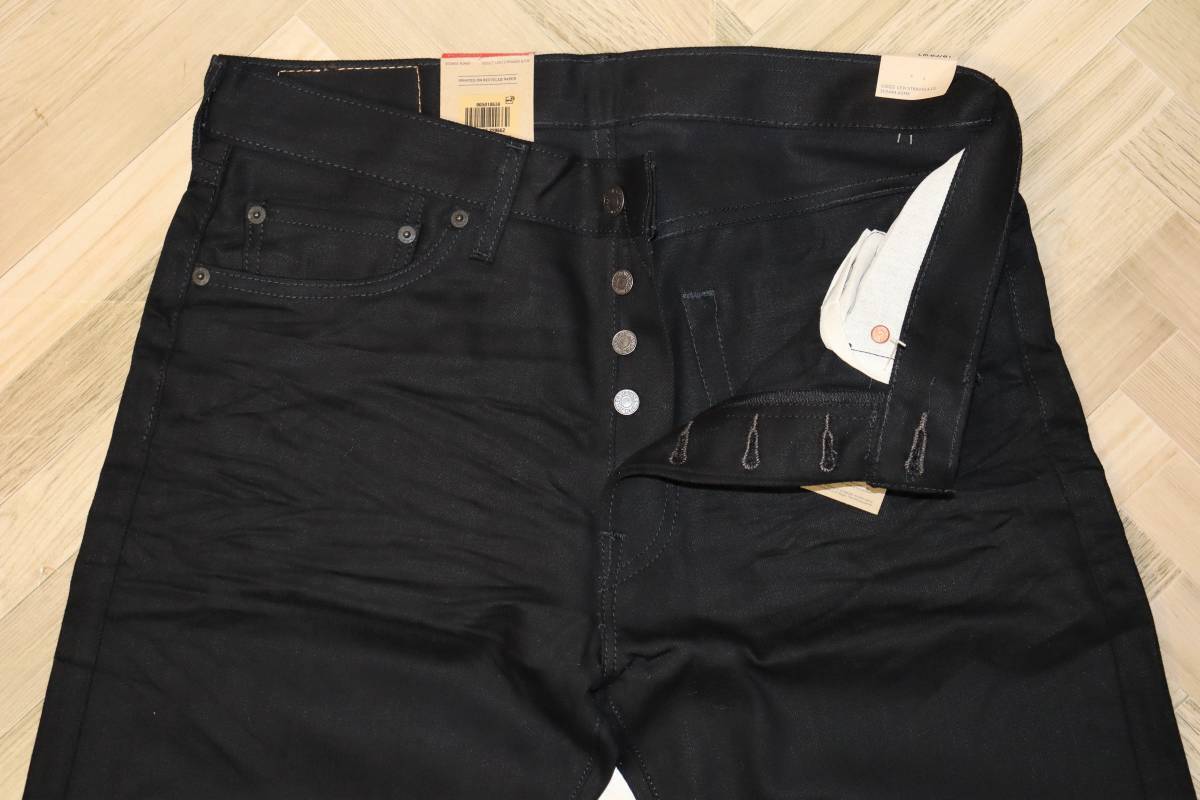 送料無料 【未使用】LEVI'S 501 STRAIGHT ブラックデニム W30 送料無料 【未使用】LEVI'S 501 STRAIGHT ブラックデニム W30